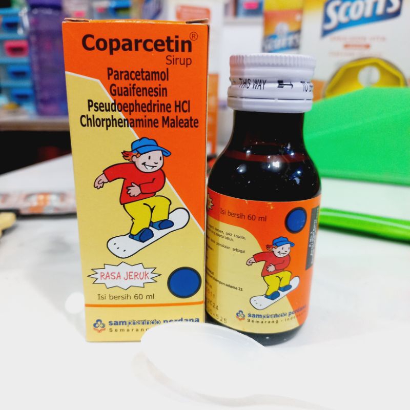 [RASA JERUK] COPARCETIN ORANGE  60ML/ MENGOBATI DEMAM PANAS BATUK DAN PILEK MERIANG MENGIGIGL / TIDA