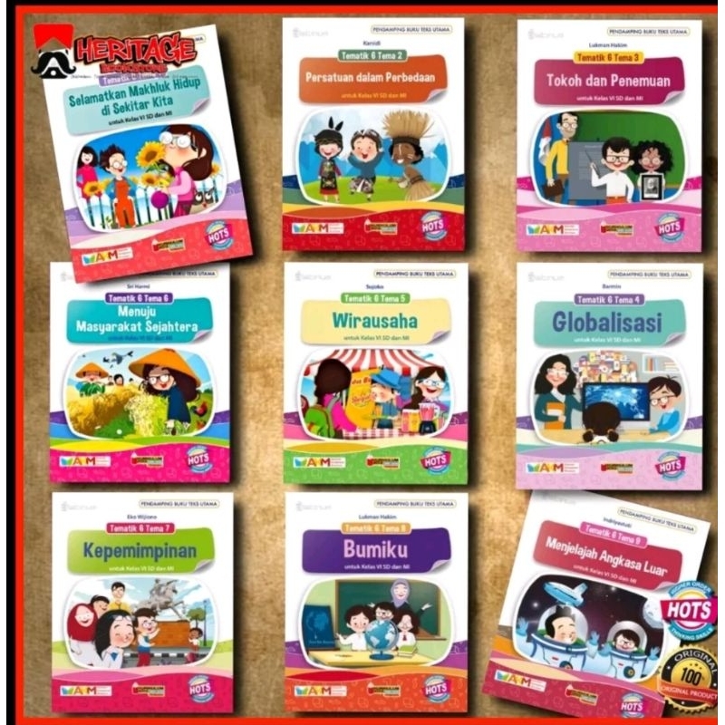 Buku Tematik kelas 6 sd platinum/Tema 1 - Tema 9