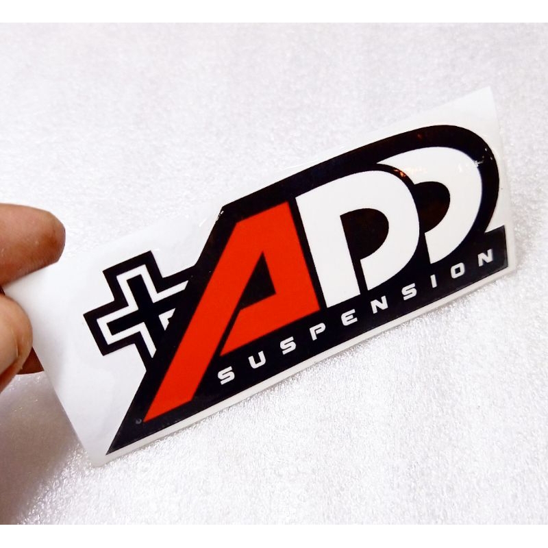 STIKER SHOCK TABUNG +ADD SUSPENSION
