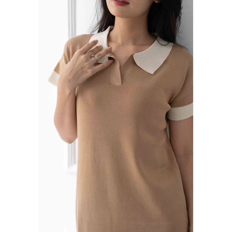 IWEARGRACIE - MINJEE KNIT DRESS / DRESS WANITA / MIDI DRESS