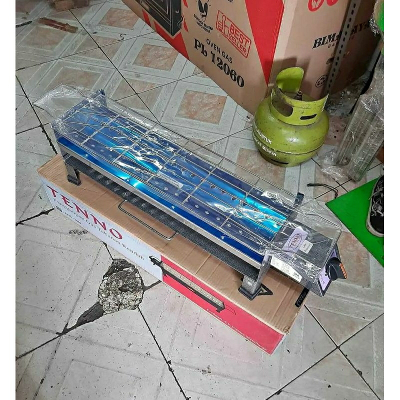 BAKARAN SATE GAS TENNO KAKI PENDEK