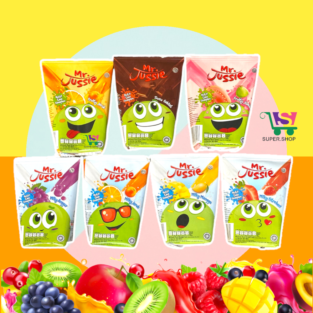 

Mr. Jussie Jus Sirup Susu Buah 90 ML