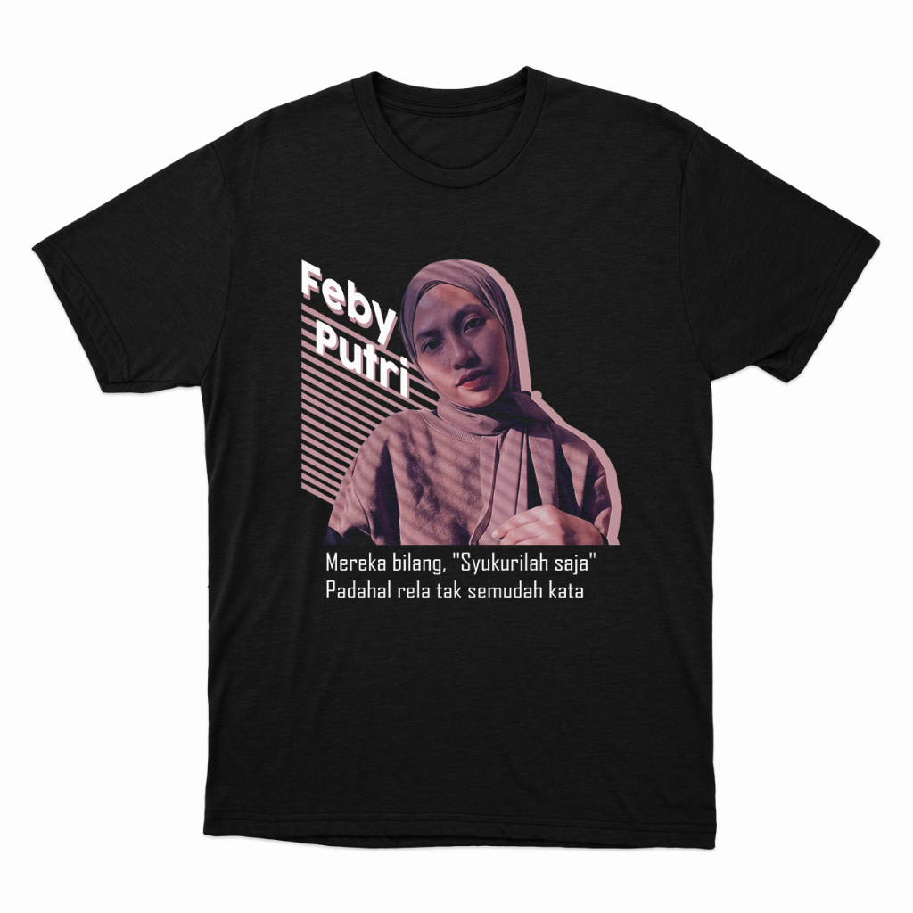 Bappier Kaos T Shirt Feby Putri NC