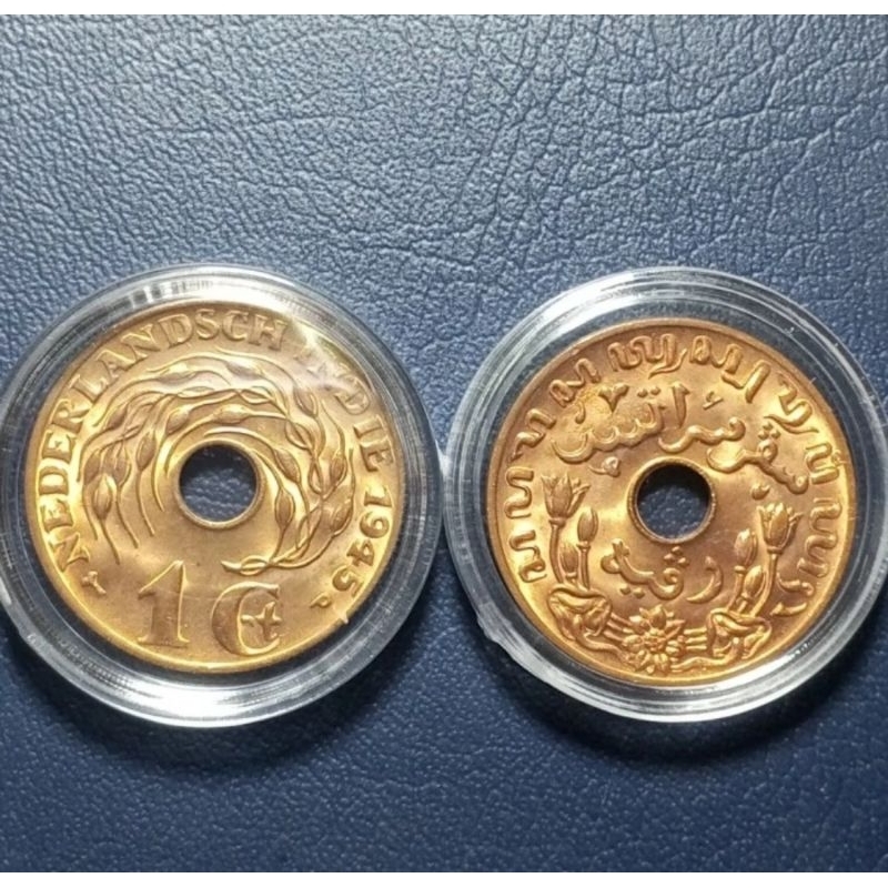 Koin Jadul Nederland Indie 1945