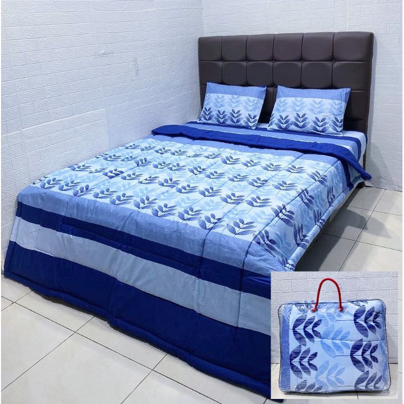 Paket 1 Bed Cover & 2 Sprei