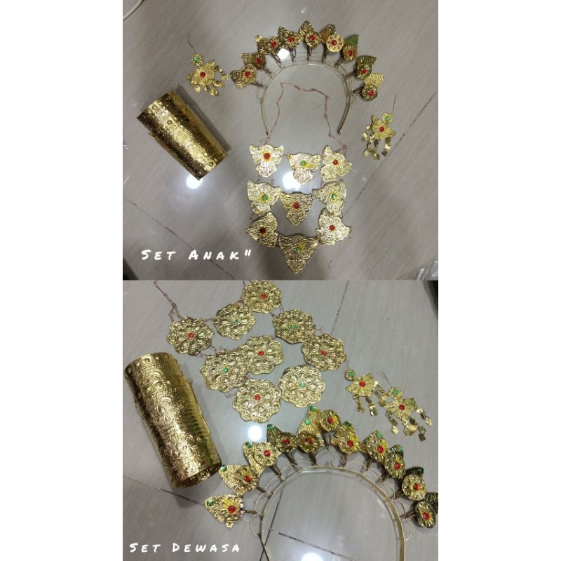 Aksesoris Anak" & Dewasa Adat Bugis Makassar
