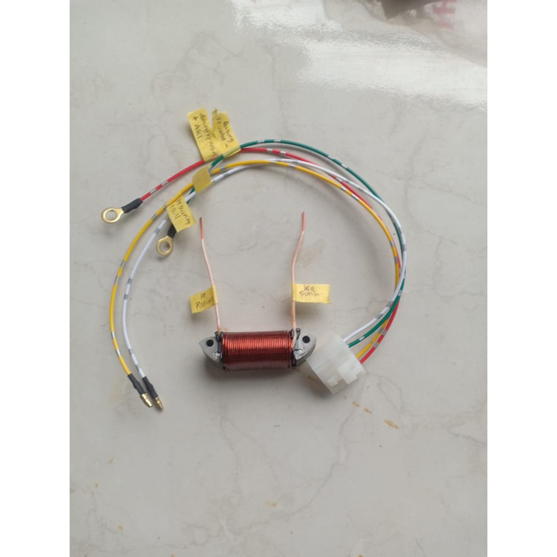 Spul/spull lampu Astrea Prima/Star 12volt Fullwave pakai kiprok Nmax/Tiger