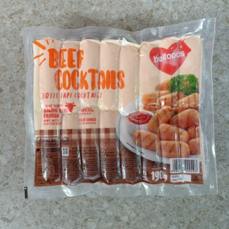 

BF Sosis Beef Cocktail 190 gram