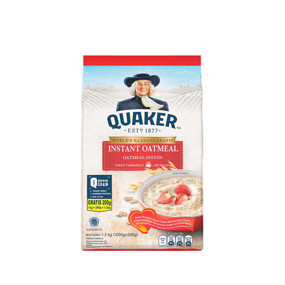 

QUAKER INSTANT OATMEAL 1,2kg