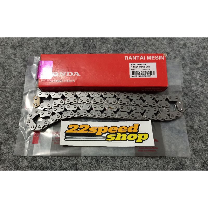 RANTAI KETENG KHARISMA SUPRA X 125 KPH rantai kamprat kharisma supra x 125