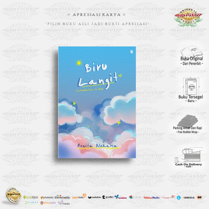 NOVEL BIRU LANGIT : INTRODUCTION TO BLUE - Penulis: Renita Nozaria, Penerbit: Bukuné