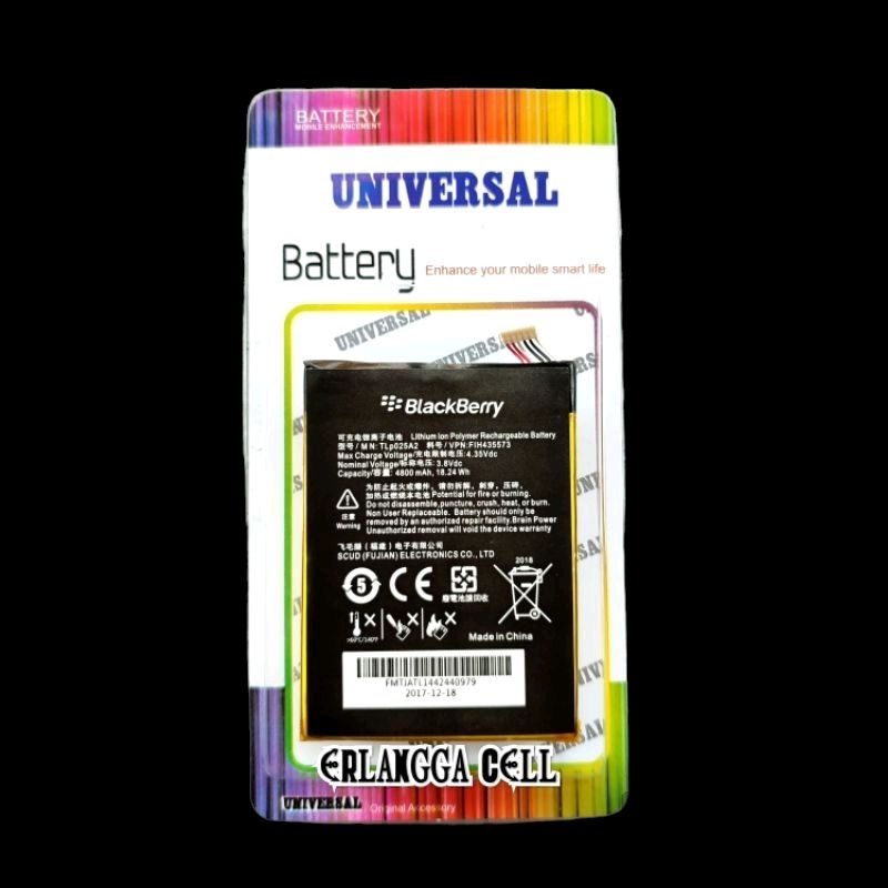 Batre Baterai Battery BlackBerry BB Z3 / Baterai BlackBerry BB Z3 / Batre BlackBerry Z3 / Baterai Bl