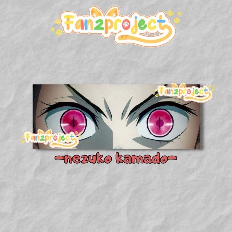 STICKER SLAP ANIME NEZUKO KAMADO KIMETSU NO YAIBA