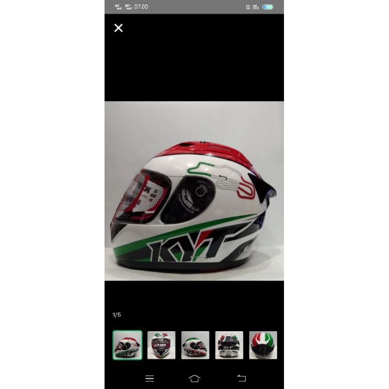 kYT Italy RC Seven. original.. Size XL