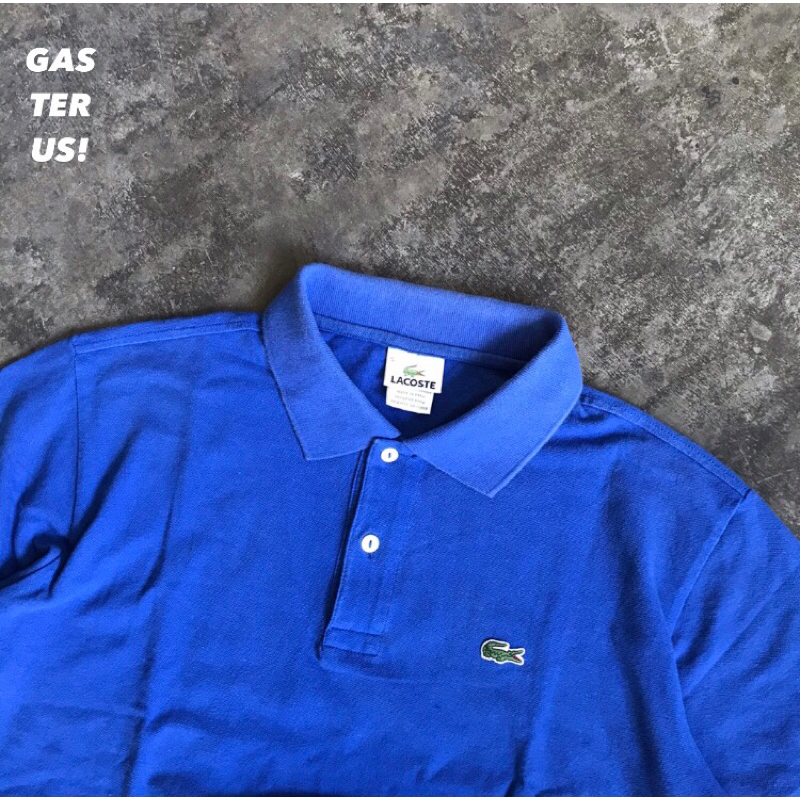 Polo Shirt Lacoste Basic (Blue) Original Second
