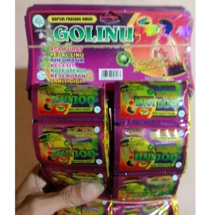 GO LINU , Kapsul Golinu original , linurat capsule