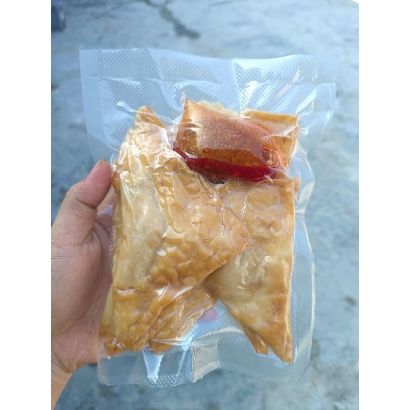 

pangsit goreng kuah setan/pangsit goreng ( isi 5 halal )