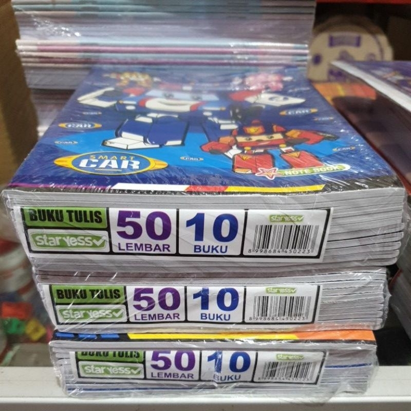 

Buku Tulis Star Yess isi 50 Lembar