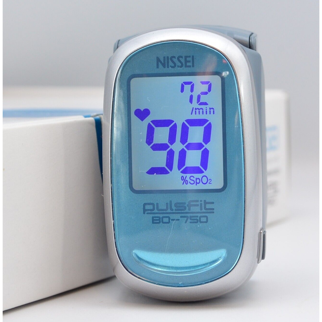 NISSEI JPN - Pulse Oxymeter Pulsfit BO750 | Alat Ukur Saturasi Oksigen
