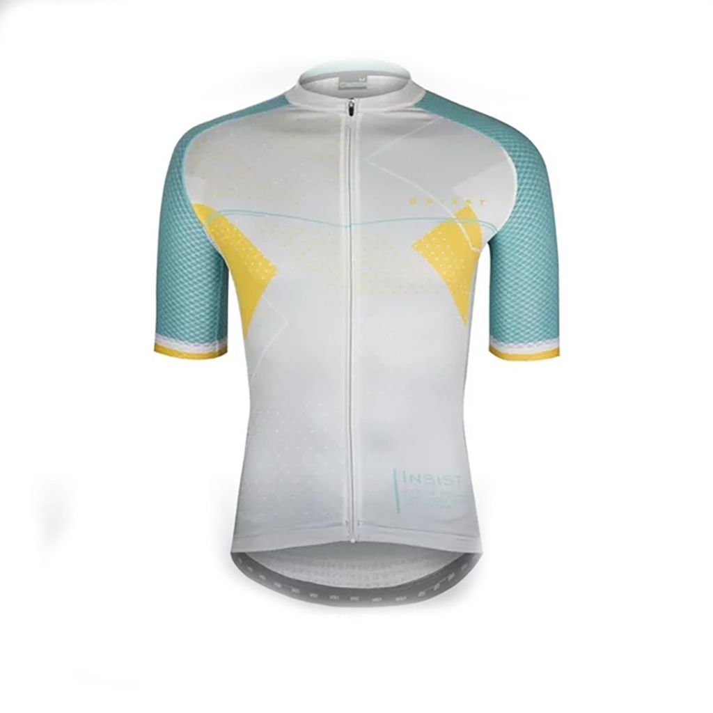 Jersey Sepeda BAISKY  Mens Short Jersey Persist Grey