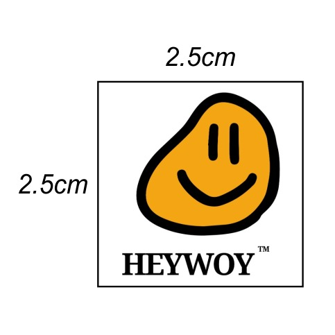 

label woven HEYWOY