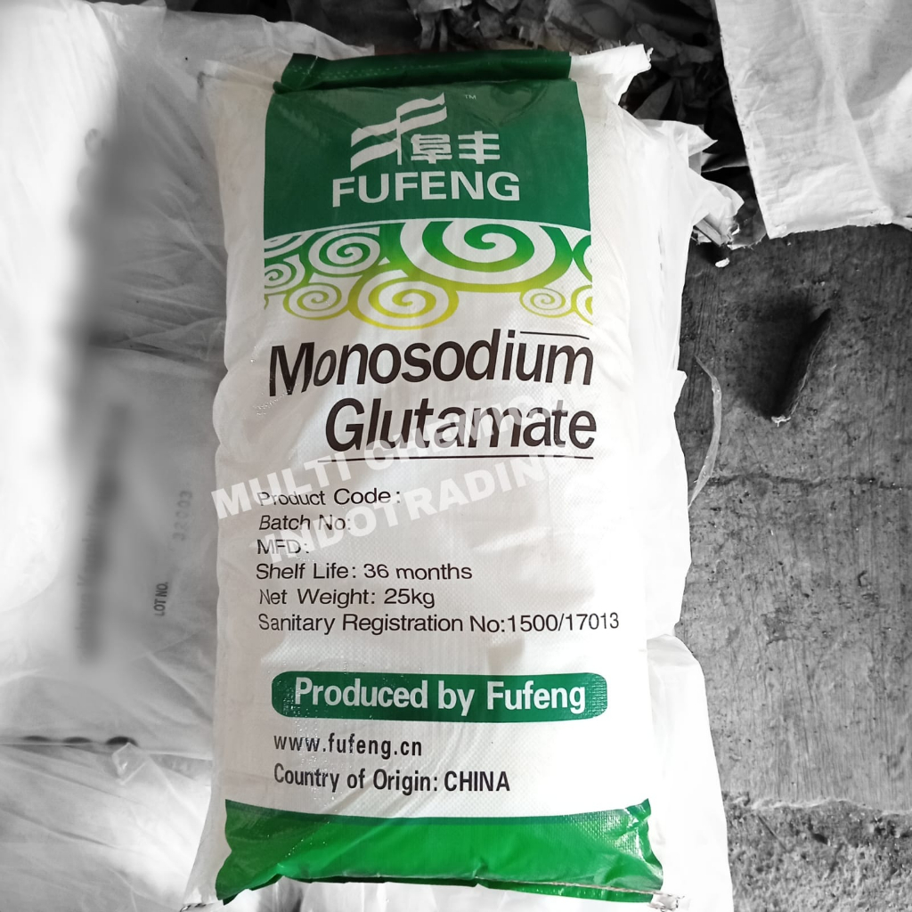 MONOSODIUM GLUTAMATE MSG FUFENG 20-40 MESH - 1 BAG 25 KG / VETSIN MURNI