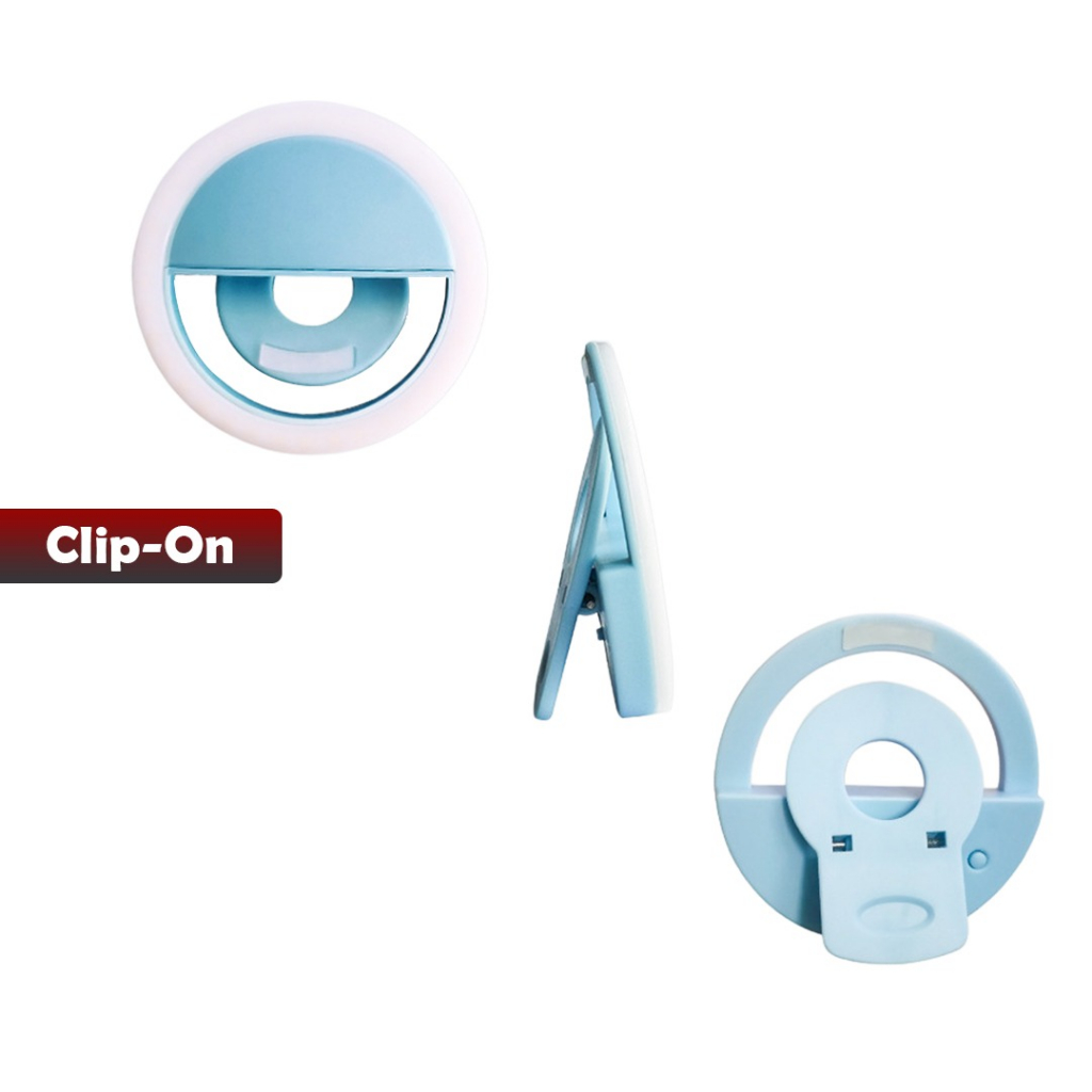 CUCI GUDANG YOSINOGAWA-Selfie Ring Senter Mini Aksesoris Handphone-5