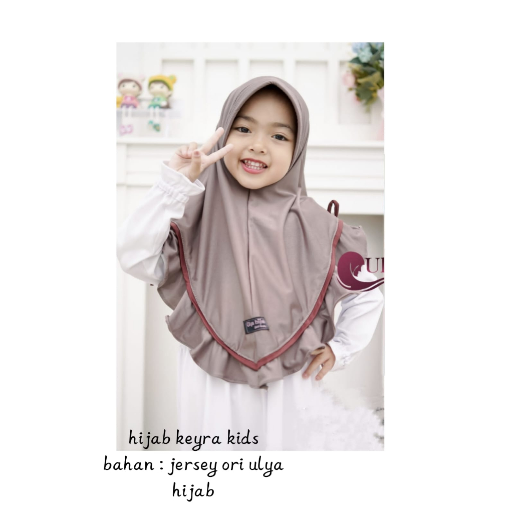 HIJAB ANAK JERSEY/ keyra kids ori ulya hijab