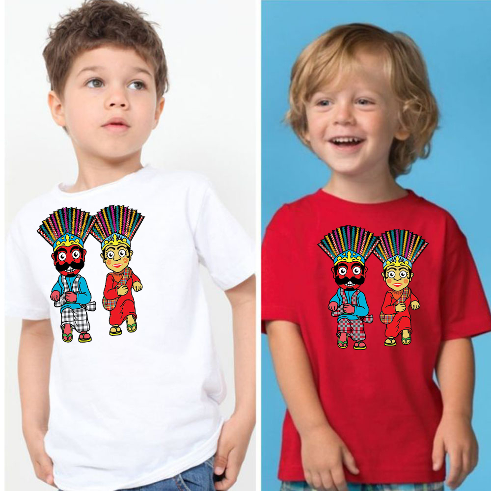 Kaos T-Shirt Unisex Anak ONDEL-ONDEL 2