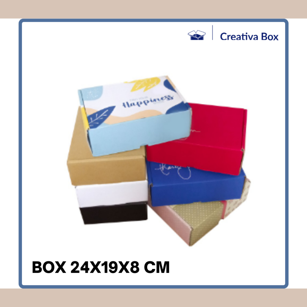 

Box 24x19x8 cm Kardus/Polos/Karton/Hampers