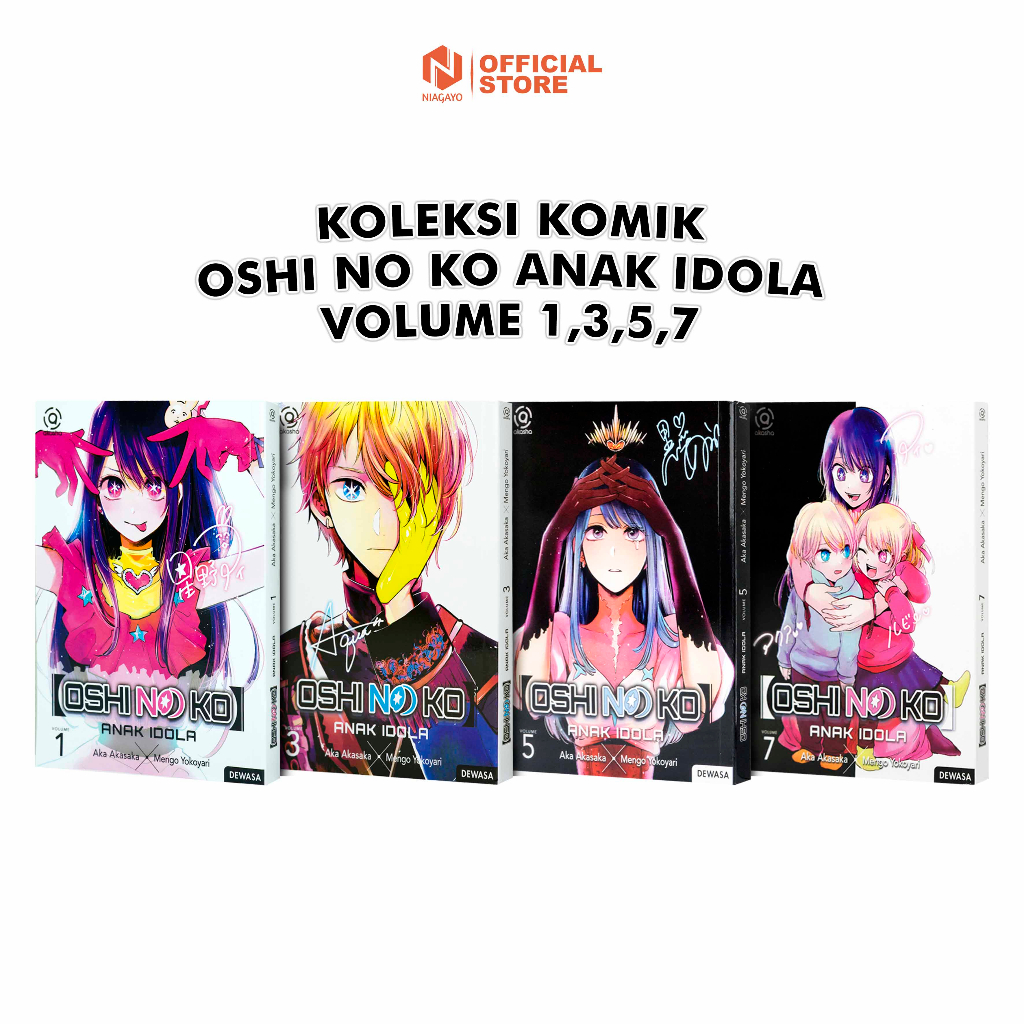 Komik Dewasa / AKASHA : Oshi no Ko : Anak Idola Series 1 2 3 5 7