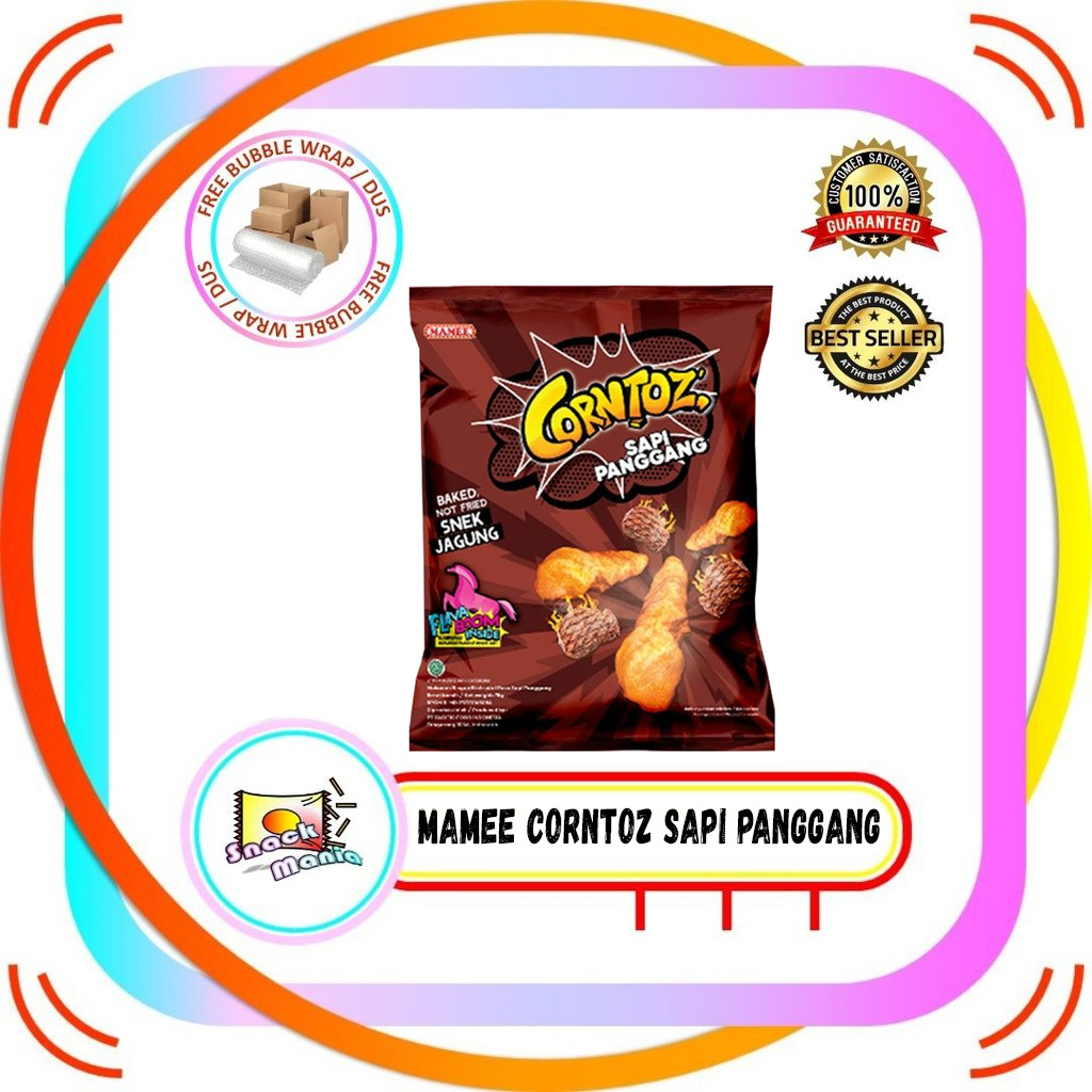 Mamee Corntoz Sapi Panggang Snack 75 gr