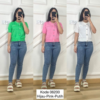 Baju Blouse Rajut Wanita I Baju Ootd Wanita Kekinian Atasan Blouse I Baju Atasan Kekinian I Atasan W