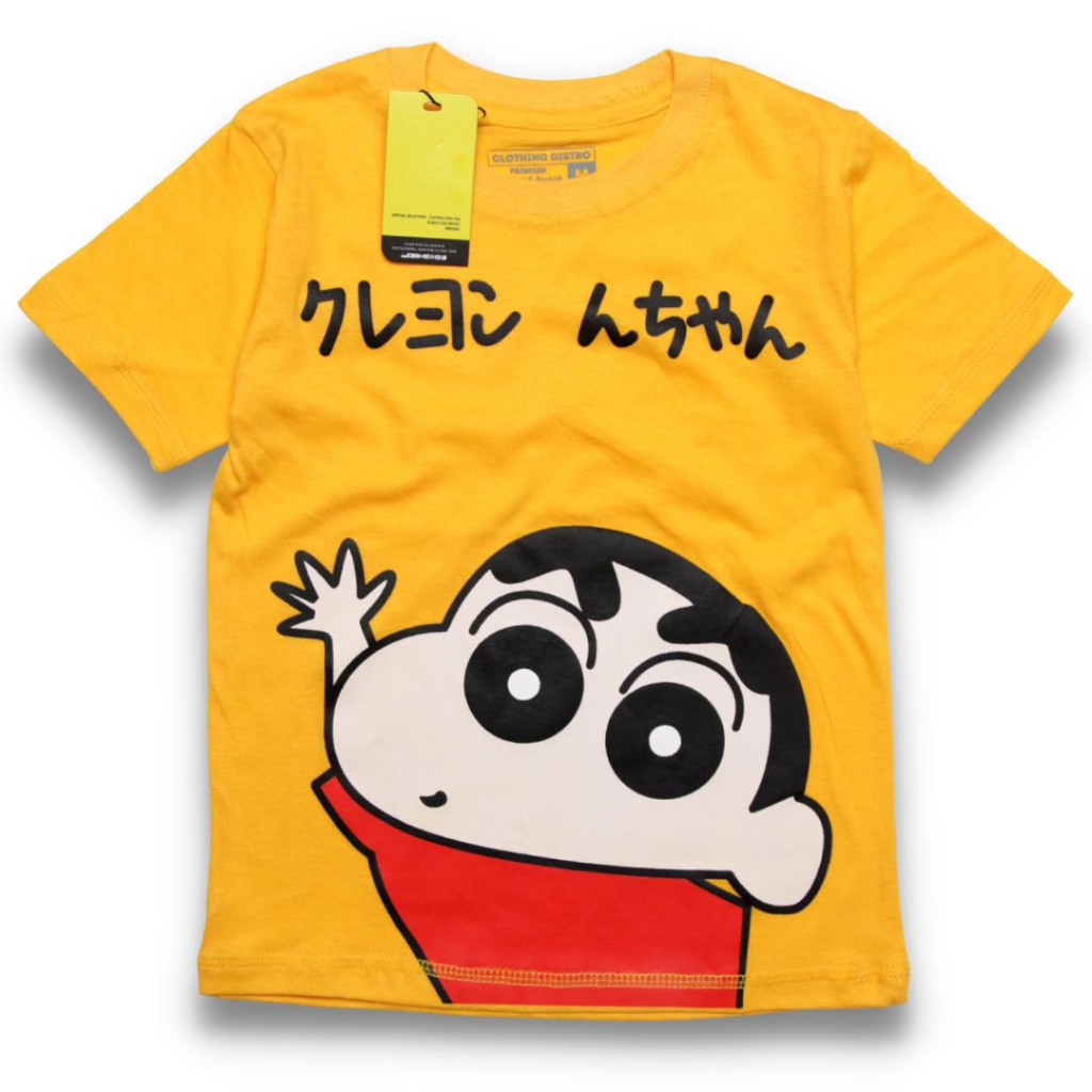 Kaos Sincan Anak Laki Laki Konveksi Baju Anak Cowok Distro Karakter Kartun Lucu Katun Carded 30s RGKIDS