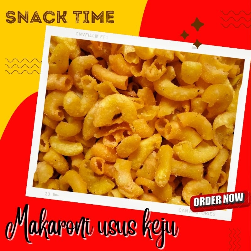 

2Xbtygneal Sakha Snack ) 250 Gr Makaroni Usus/Bantet Keju Kiloan