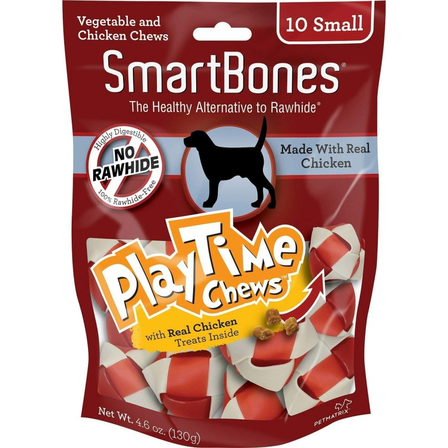 

SmartBones PlayTime Chews Chicken Mini 10 Pk