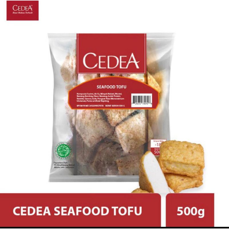 

Cedea Seafood Tofu 500gr