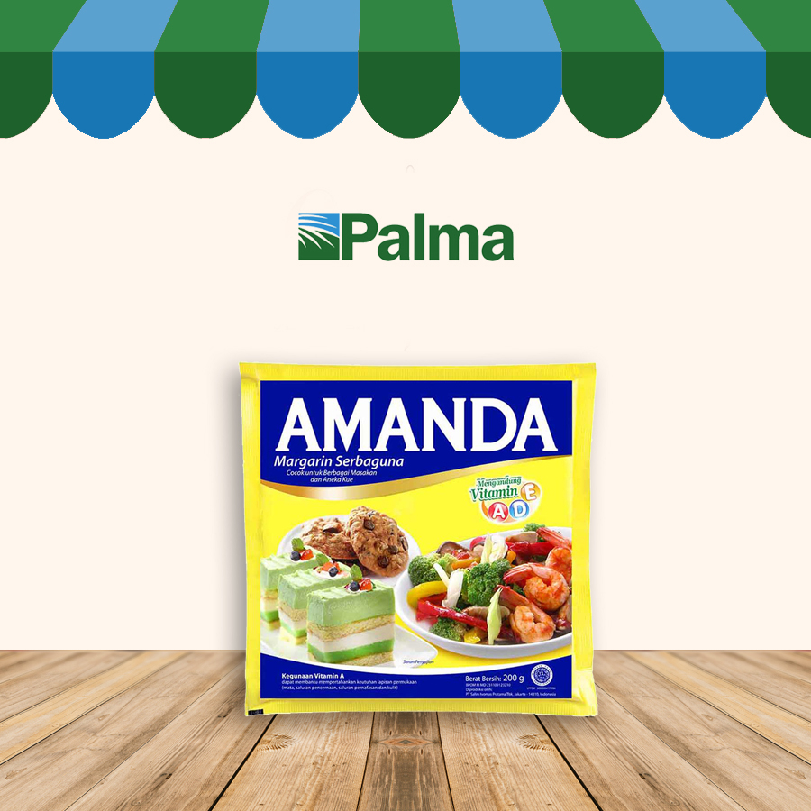 

AMANDA MARGARINE, PACK 200GR