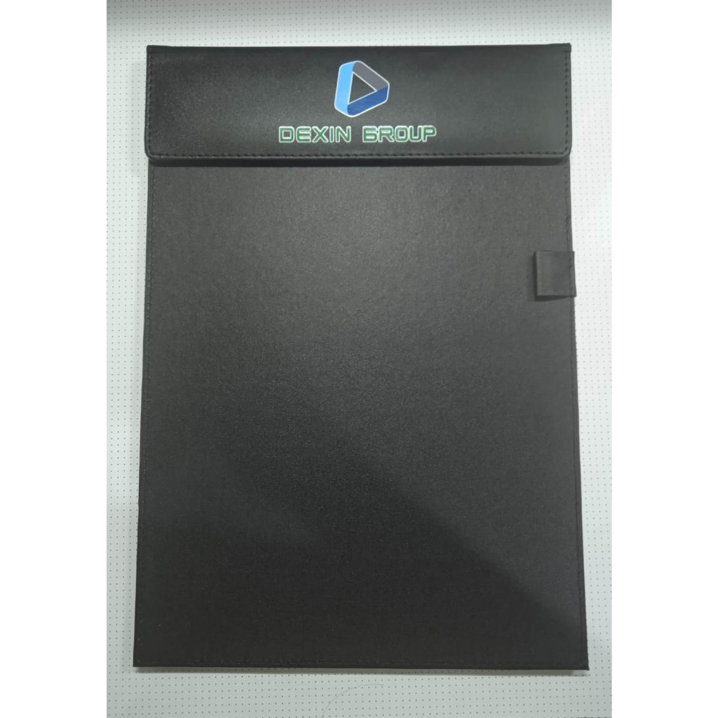 

Leather Board Bill With Logo Print UV Size A4 - HITAM