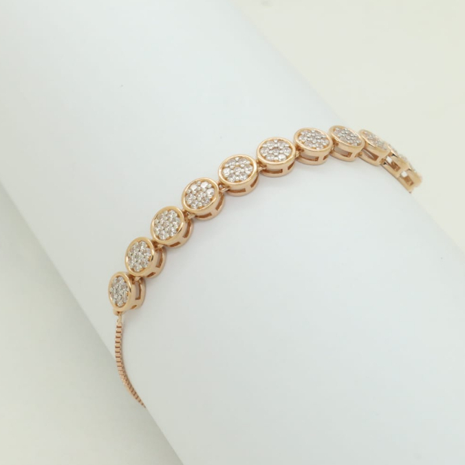 Gelang Serut RG Terikat Collection-Lilit Series BC210309 Hala Gold 18K