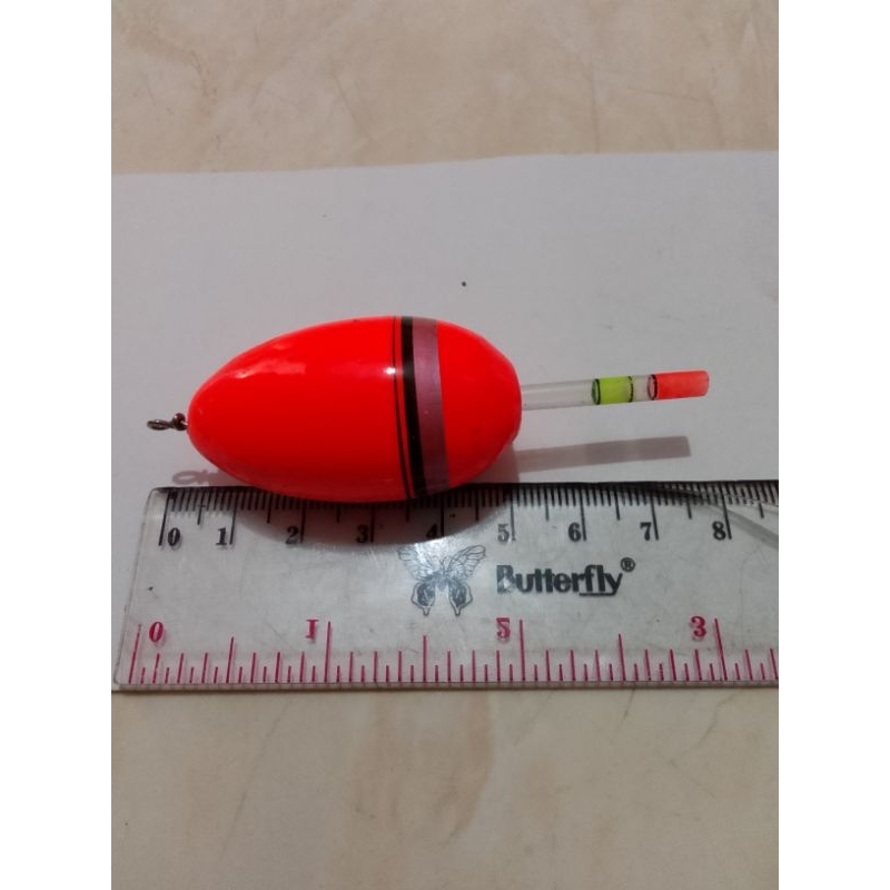 Pelampung Pancing Lonjong Merah Besar Starlight