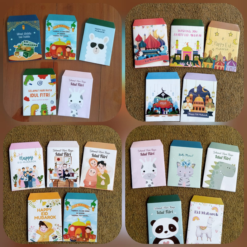 

AMPLOP LEBARAN 50 PCS ANGPAO LEBARAN ANAK KARAKTER KARTUN