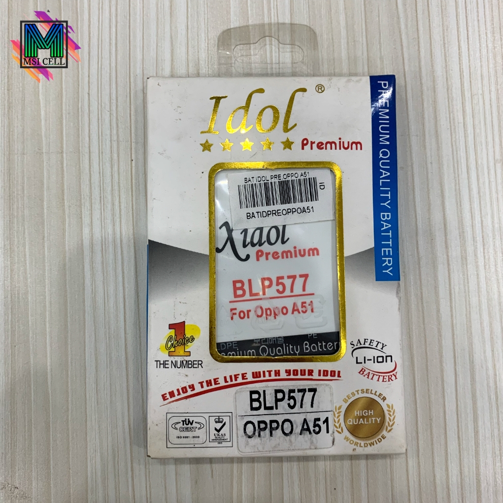 BATERAI XIDOL PREMIUM OPPO A51