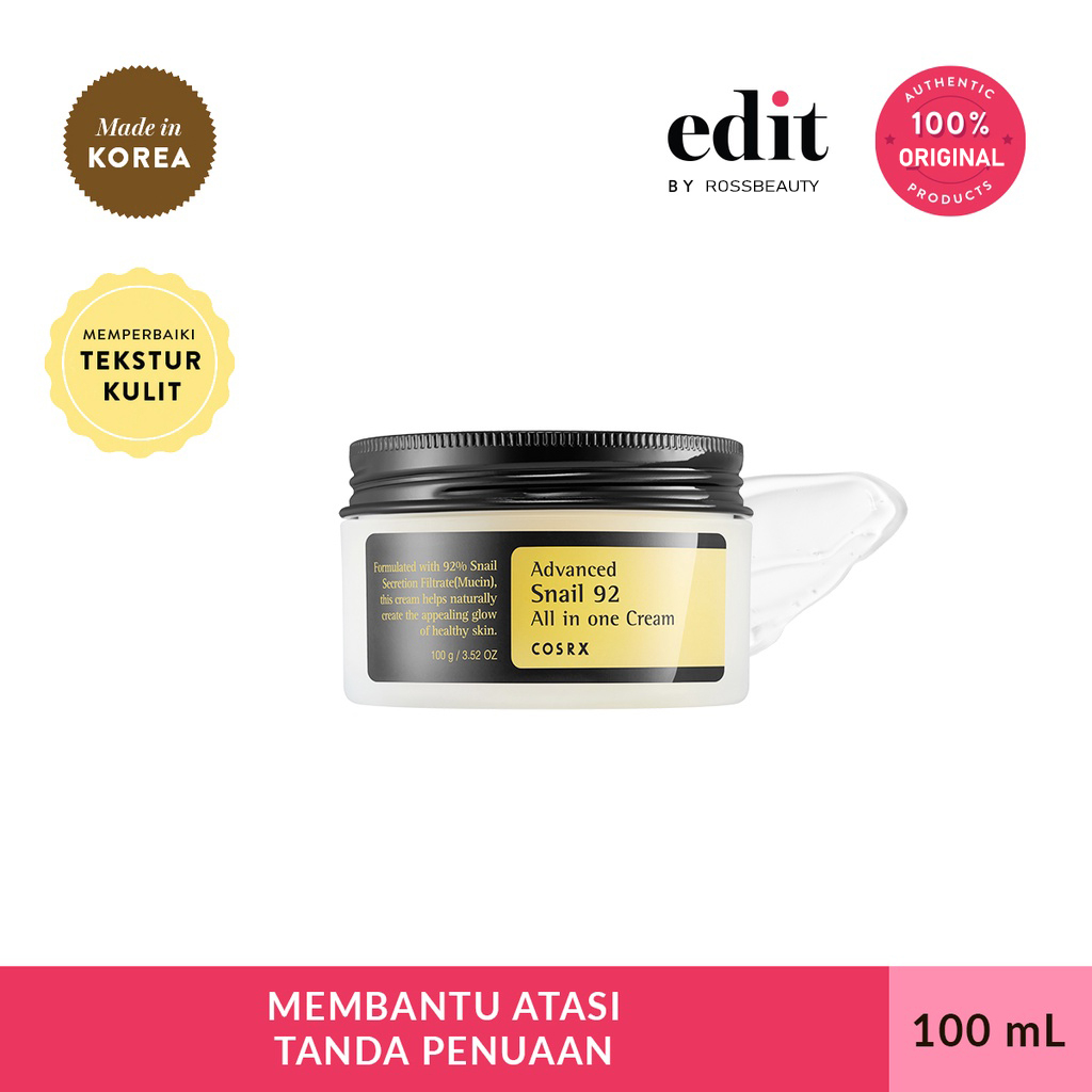 EXP:2025.12.12 COSRX Advanced Snail 92 All in One Cream - 100 ml