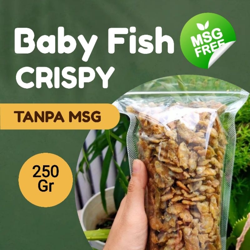 

Baby Fish Crispy 250gr | Baby Fish Ikan Crispy 250gr