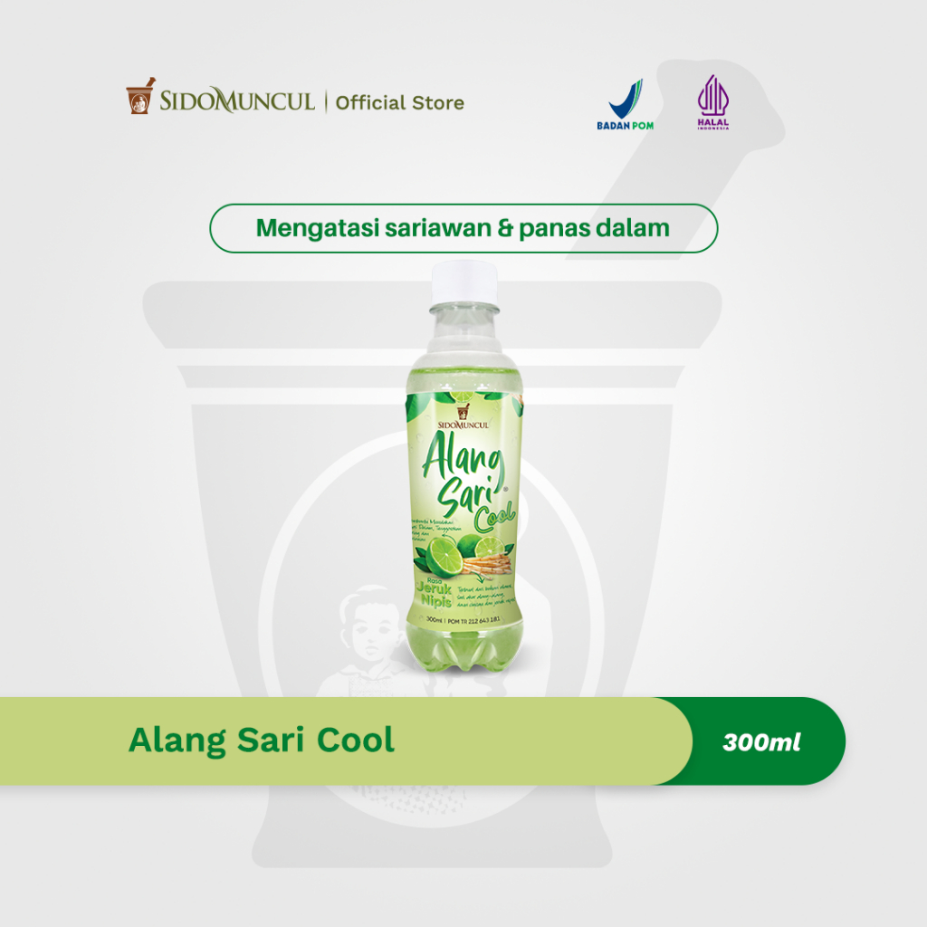 Alang Sari Cool 2x300ml - Mencegah Sariawan Panas Dalam Reda