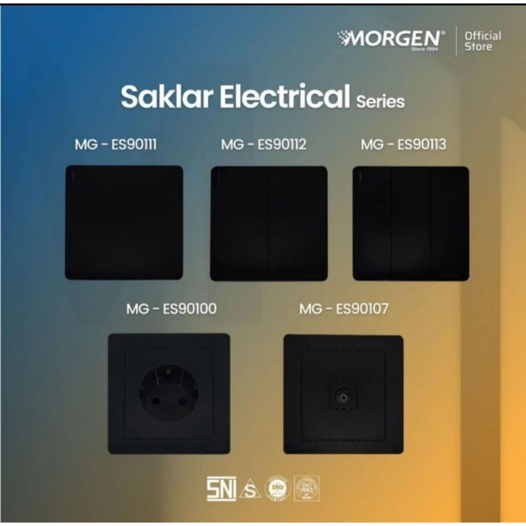 Morgen MG-ES90100H~113H HITAM IB Inbow Inbo New S Series Model N SchD Hitam