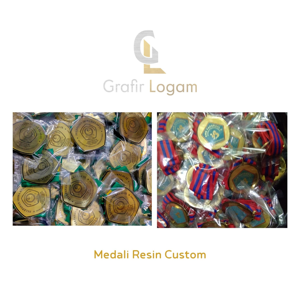 medali resin custom