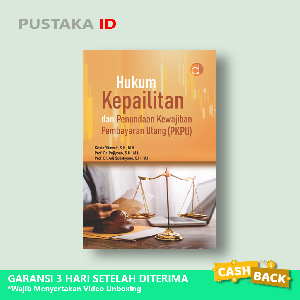 Buku Hukum Kepailitan dan Penundaan Kewajiban Pembayaran Utang (PKPU)