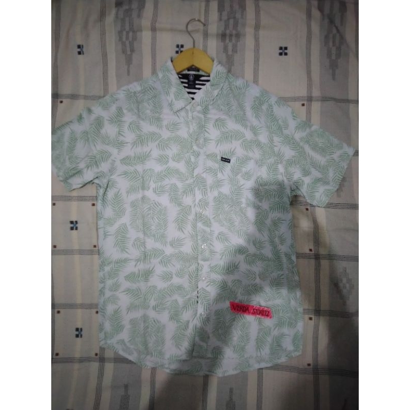 Kemeja Volcom Daun original (second)